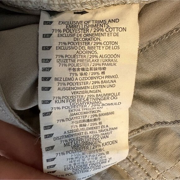 5.11 Tactical Men's Cargo Pants 32x32 Beige Ripstop Utility Military Security - Picture 5 of 15